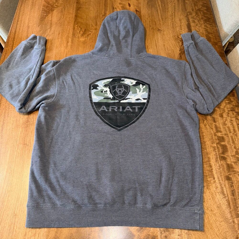 Ariat Men's Camo Corps Hoodie Size Large
